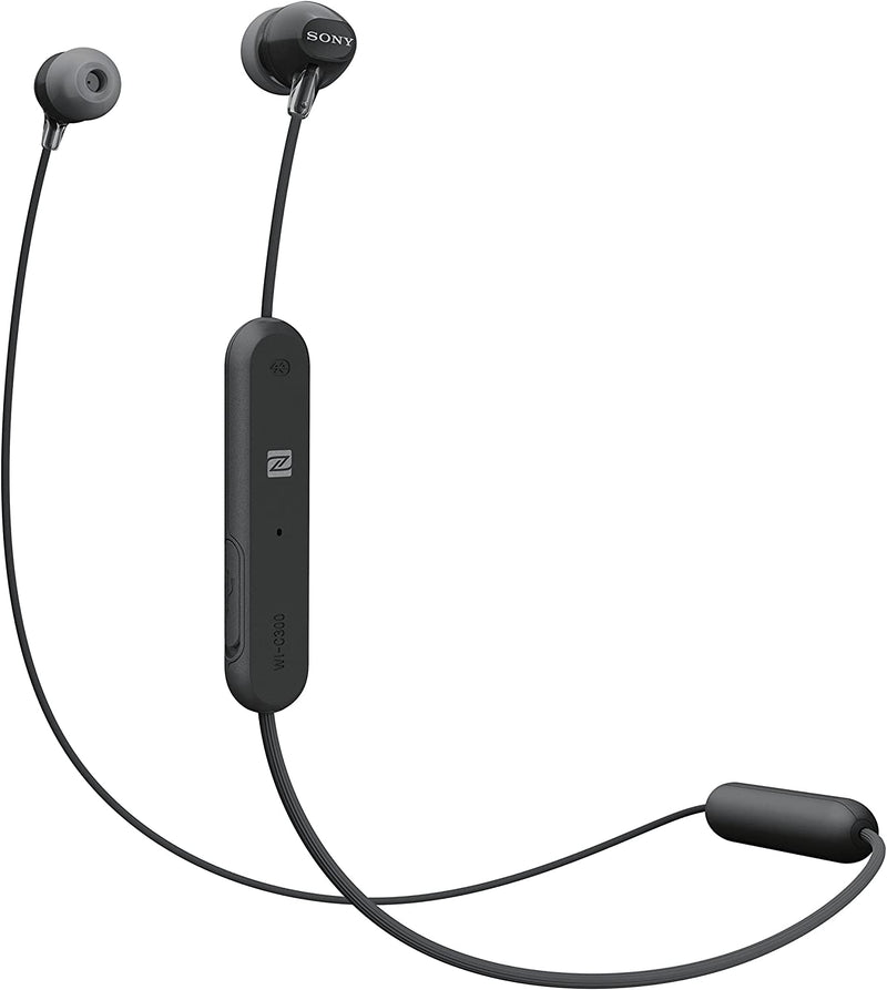 Sony - WI-C300 Wireless In-Ear Headphones - Black - Bass Electronics