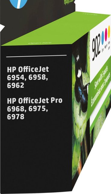 HP - 902 3-pack Standard Capacity Ink Cartridges - Cyan/Magenta/Yellow - Bass Electronics