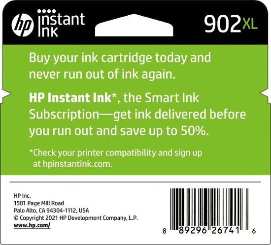 HP - 902XL High-Yield Ink Cartridge - Black - Bass Electronics