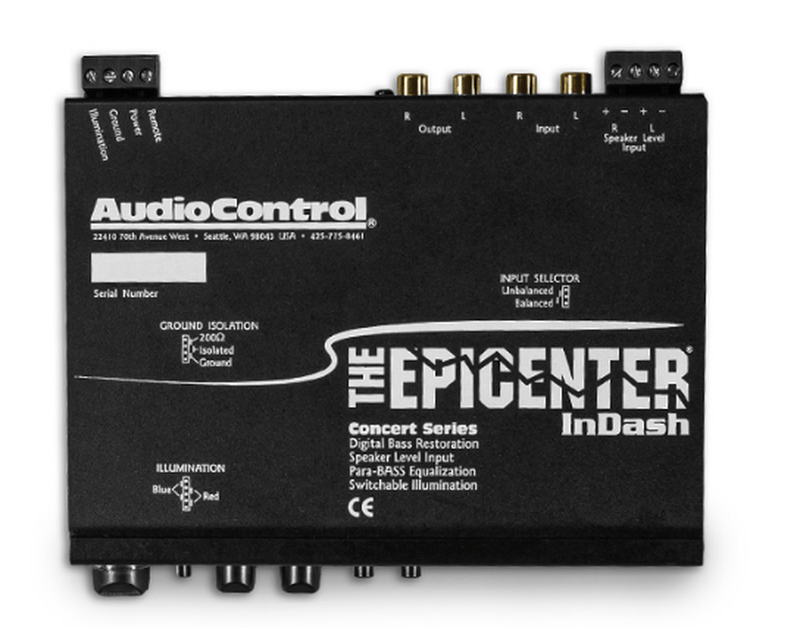 The Epicenter® Indash Bass Restoration Processor - AudioControl - Bass Electronics