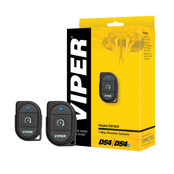 Viper D9116V 1-Way 1-Button Remote Add-On Package for DS4