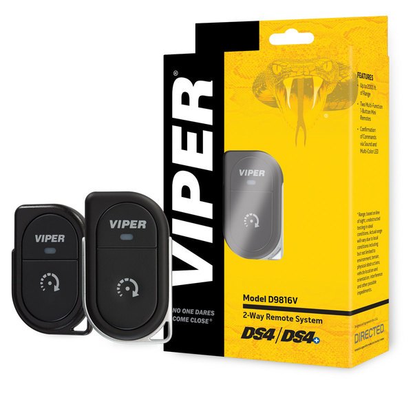 Viper D9816V 2-Way 1-Button Remote Add-On Package for DS4