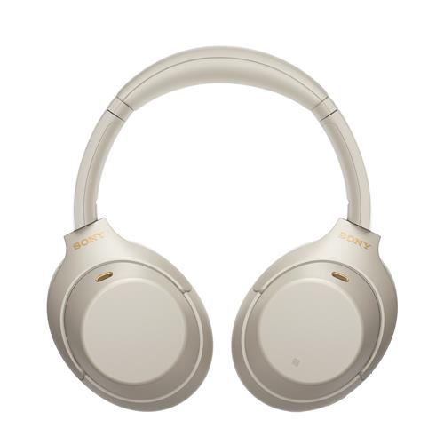 Sony WH-1000XM4 Over-Ear Noise Cancelling Bluetooth Headphones - Platinum Silver - Bass Electronics