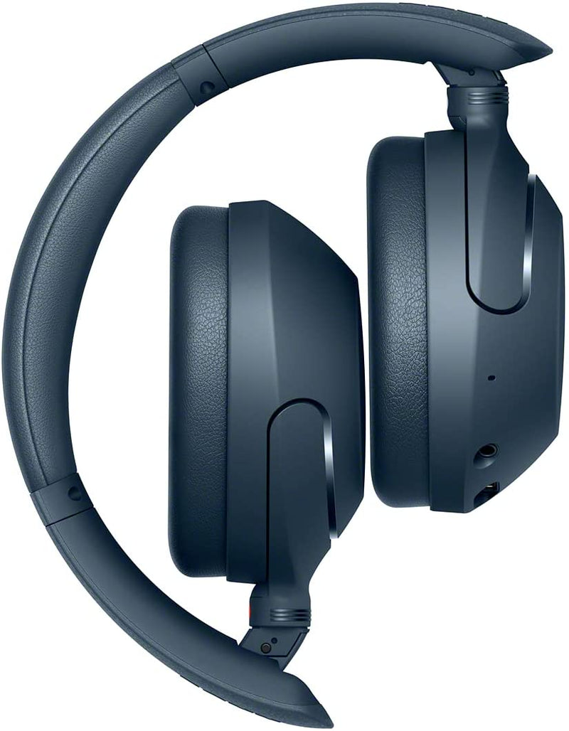 Sony WH-XB910N Over-Ear Noise Cancelling Bluetooth Headphones - Blue - Bass Electronics