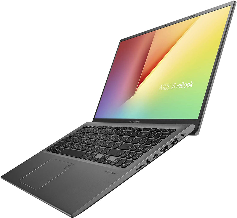 ASUS VivoBook 15.6” Laptop (Intel Core i5-1035G1, 8GB RAM, 256GB SSD, Windows 10 Home, Bi Kb) - Slate Grey (X512JA-BS52-CB) - Bass Electronics