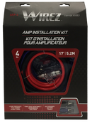 Wirez AKP-4 4 Guage Complete Amp Installation Kit - Bass Electronics