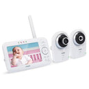VTech VM351-2 5” Digital Video Baby Monitor with 2 Cameras, Wide-Angle Lens and Standard Lens, Silver and White… - Bass Electronics