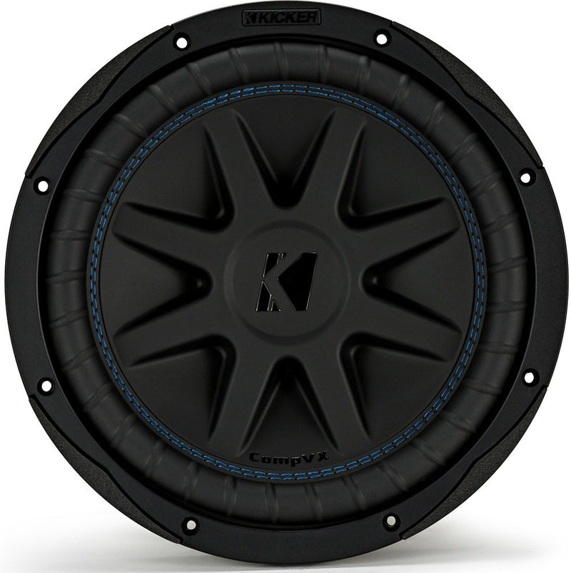 Kicker 44CVX104 CompVX Series 10" subwoofer with dual 4-ohm voice coils - Bass Electronics