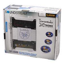 Soundstream Tarantula Extreme Series 6,500W 2-Channel, Full Range Amplifier - Bass Electronics