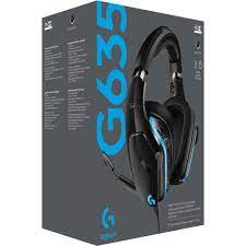 Logitech G635 Gaming Headset with Microphone - Black - Bass Electronics