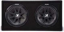 Kicker Comp 43DC122 600 Watt 12 inch Dual Subwoofer with Enclosure 2 Ohms - Bass Electronics