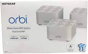 NETGEAR Orbi AC1200 Whole Home Mesh Wi-Fi 5 System (RBK13-100CNS) - 3 Pack - Bass Electronics