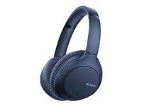 Sony WH-CH710N Over Ear Noise Cancelling Wireless Headphones - Blue - Bass Electronics