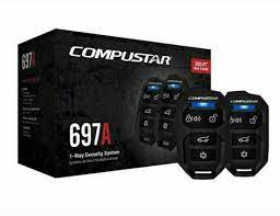 Compustar CS697-A 1 Way Car Alarm Security System Keyless Entry - Bass Electronics