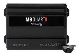 MB Quart FA1-1500.1 1500W FORMULA Series Monoblock Class D Car Audio Amplifier - Bass Electronics