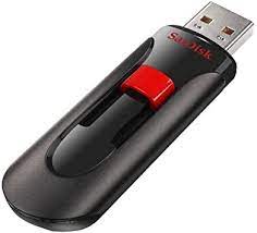 Sandisk 64 GB Cruzer Glide USB 2.0 Flash Drive - Bass Electronics