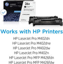 HP 26X (CF226XD) High Yield Black Original Toner, 2 Cartridges - Bass Electronics