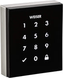 Weiser Obsidian Keyless Touchscreen Door Lock, Satin Nickel - Bass Electronics