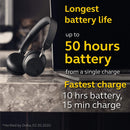 Jabra Elite 45h On-Ear Noise Cancelling Bluetooth Headphones - Bass Electronics