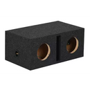 QPower Universal Enclosure (Dual 6.5" - Vented - Heavy Duty)