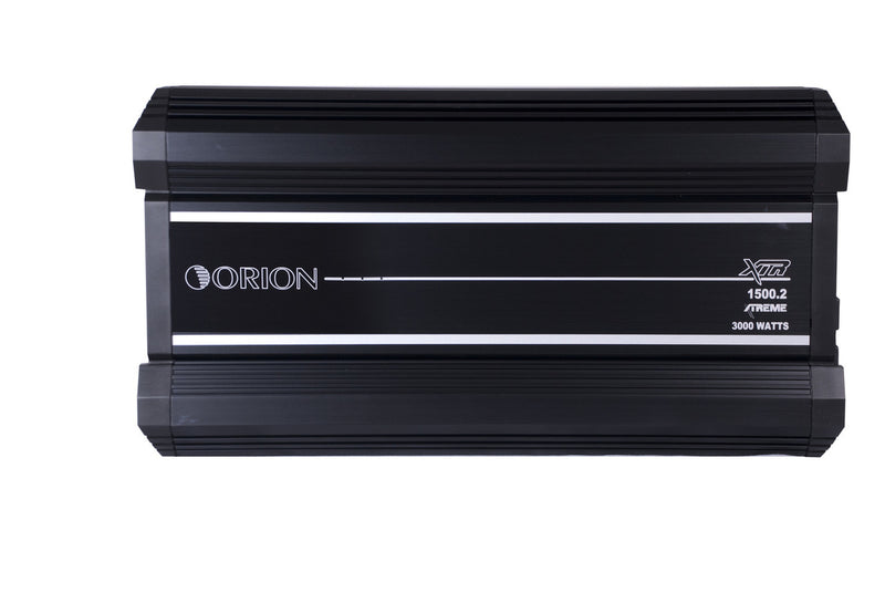 ORION XTR XTR1500.2, 2 CHANNEL AMPLIFIER 1500 WATTS RMS W/X-OVER - Bass Electronics