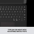 Logitech Folio touch Keyboard Case for iPad Air (4th Gen) - Grey - Bass Electronics