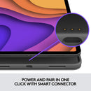 Logitech Folio touch Keyboard Case for iPad Air (4th Gen) - Grey - Bass Electronics