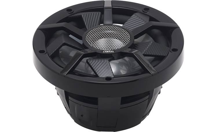 Clarion CM2513WL 10" marine subwoofer with built-in RGB LED lighting (dual 2-ohm voice coils) - Bass Electronics