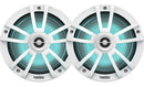 Infinity 822MLT 8" 2-way marine speaker with RGB lighting - Titanium - Bass Electronics