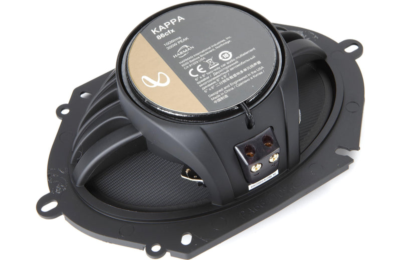 Infinity Kappa 86cfx 6” x 8” two-way car audio multi-element speaker - Bass Electronics