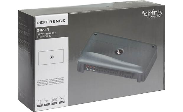 Infinity Reference 3004A Reference 3004A - 4-channel, 75w X 4 amplifier - Bass Electronics