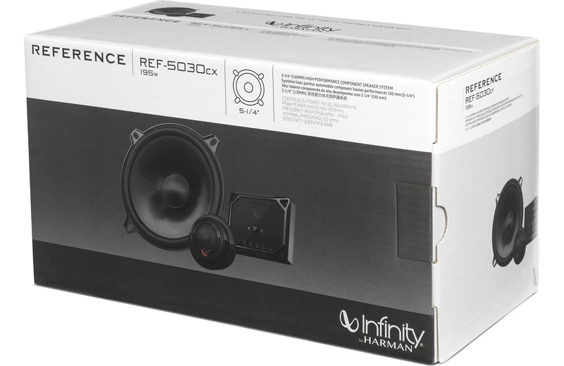 Infinity Reference REF-5030cx 5-1/4” Two-way component system w/crossover - Bass Electronics