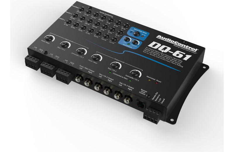 AudioControl DQ-61 Factory sound processor with equalization and time delay (Black) - Bass Electronics