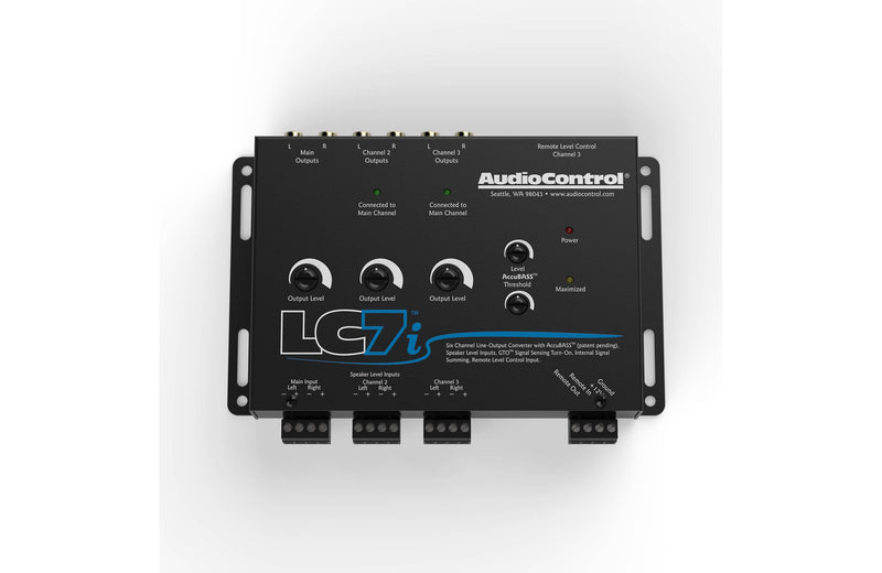 AudioControl LC7i 6-channel line output converter with Bass Restoration