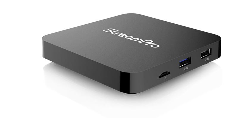 StreamPro G2 Plus Quad Core Android TV Box 4K - Bass Electronics