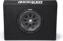 Enceinte de camion à évent Kicker 43TC104 avec un caisson de basses Comp 10" de 4 ohms 