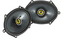 Kicker 46CSC684 CSC68 6x8-Inch (160x200mm) Coaxial Speakers, 4Ω - Bass Electronics