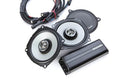 Kicker 46HDS144 2014 and Newer HD Front Speaker/Amp Kit with bat-wing grilles - Bass Electronics