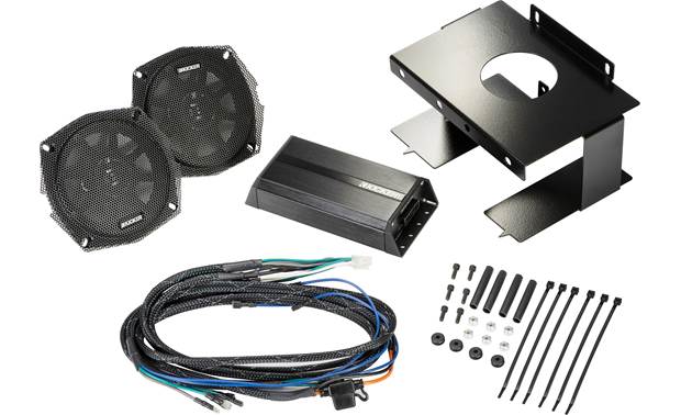 Kicker 46HDS962 Front Speaker/Amplifier Upgrade Kit - Bass Electronics