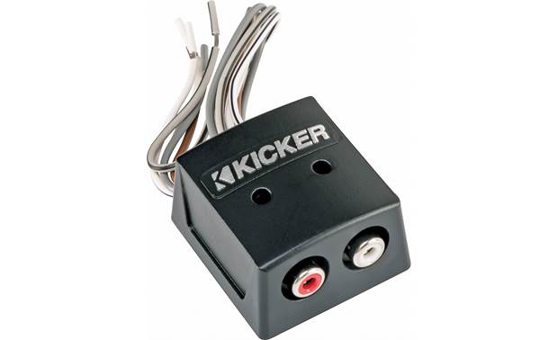 Kicker 46KISLOC 2-channel Speaker to RCA Converter, w/ LOC - Bass Electronics