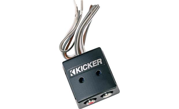 Kicker 46KISLOC 2-channel Speaker to RCA Converter, w/ LOC - Bass Electronics