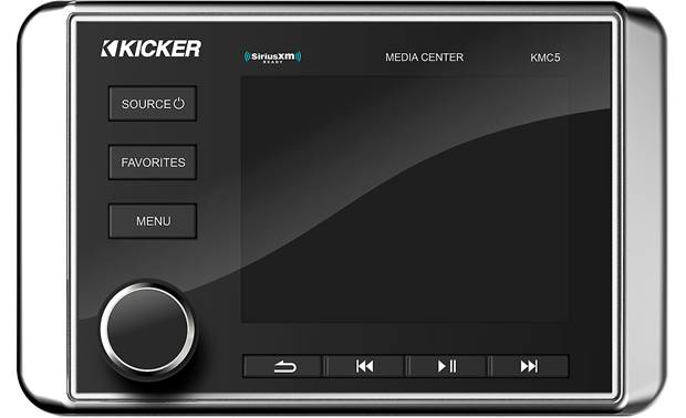 Kicker 46KMC5 KMC5 Weather-Resistant All-in-One Media Center w/Bluetooth® - Bass Electronics