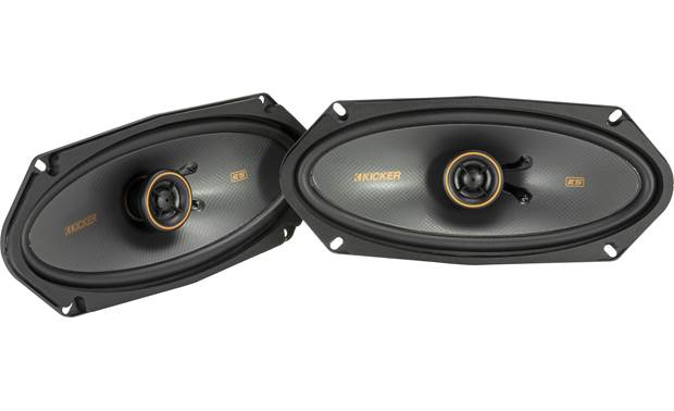Kicker 47KSC41004 KSC4100 4x10-Inch (100x250mm) Coaxial Speakers w/.5-Inch (13mm) tweeters, 4-Ohm - Bass Electronics