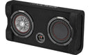 Kicker 47TRTP82 TRTP 8-inch (20cm) Thin Down Firing Subwoofer and Passive Radiator Enclosure, 2-Ohm - Bass Electronics
