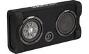 Kicker 47TRTP82 TRTP 8-inch (20cm) Thin Down Firing Subwoofer and Passive Radiator Enclosure, 2-Ohm - Bass Electronics