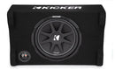 Kicker 48CDF124 Comp 12" (30cm) Subwoofer in Down Firing Enclosure, 4-Ohm, 150W