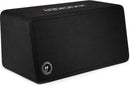 Kicker 48DCWR122 Ported enclosure with two 12" CompR® subwoofers