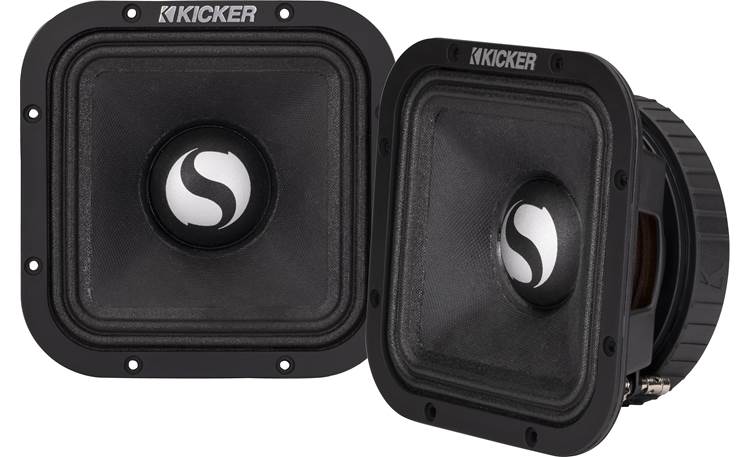 Kicker 49ST7MR8 ST-Series 7" midrange speakers (8-ohm) designed for SPL-level competition