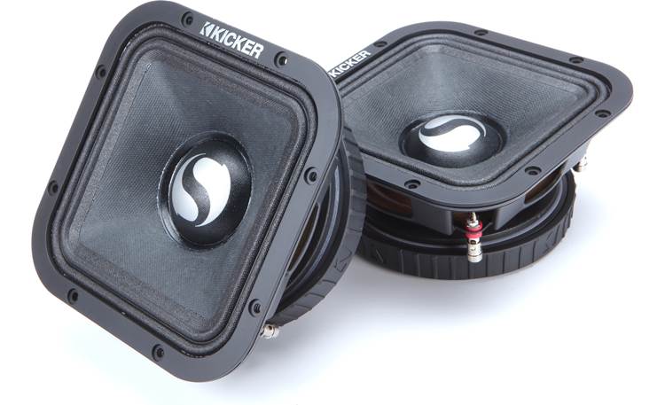 Kicker 49ST7MR8 ST-Series 7" midrange speakers (8-ohm) designed for SPL-level competition