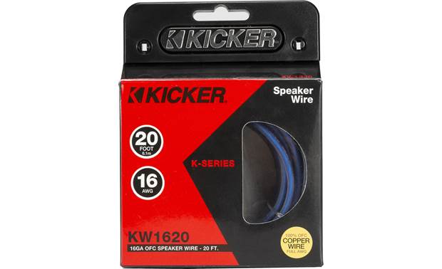 Kicker 46KW1620 K-Series Speaker Wire, 16ga, 20ft - Bass Electronics